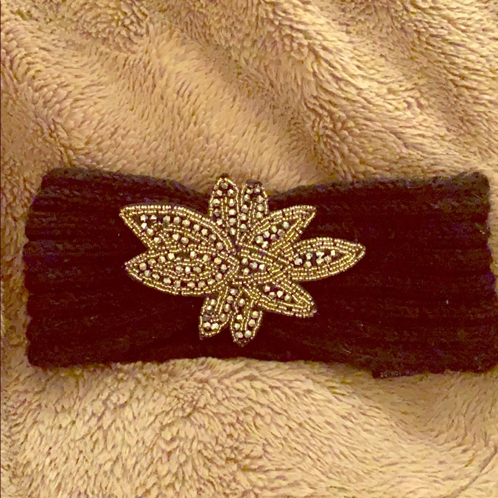 Black head wrap headband